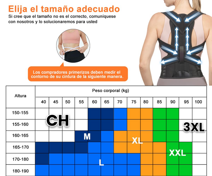 Corrector de Postura Espalda