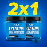 2X1 Gomitas de Creatina Monohidratada