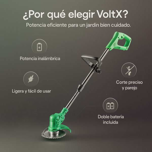 Podadora VoltX - recargable + 12 piezas