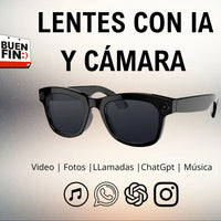 Lentes con Bluetooth integrado
