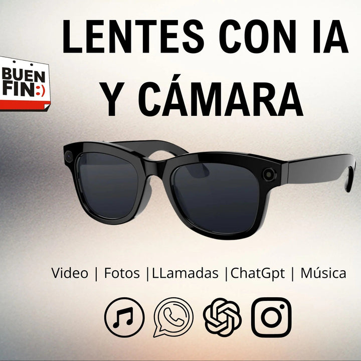Lentes con Bluetooth integrado
