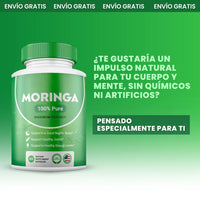 Moringa Capsulas - energía, defensas, digestión, piel y más