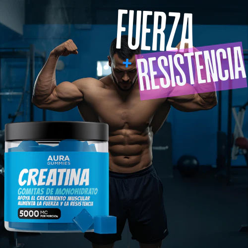 2X1 Gomitas de Creatina Monohidratada