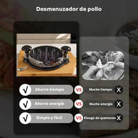 Desmenuzador - para cualquier tipo de carne