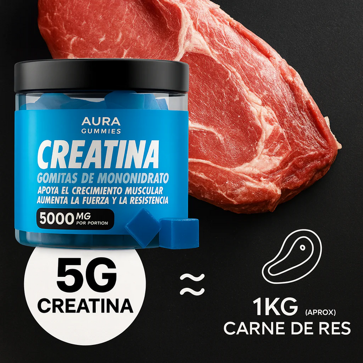 2X1 Gomitas de Creatina Monohidratada