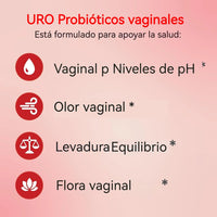 Uro™ Probióticos Vaginales Equilibrio pH