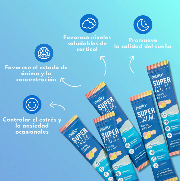SuperCalm - Reduce estrés, cortisol y calidad de sueño